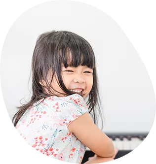 笑顔の女の子